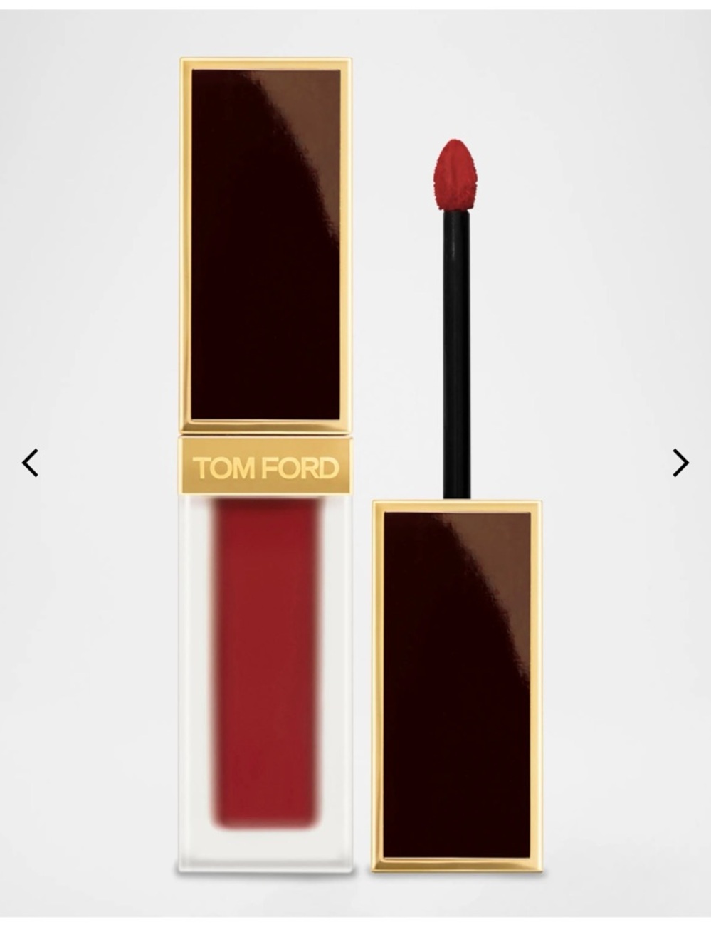 TOM FORD
Liquid Lip Luxe Matte - Color: 133 SCARLET STILETTO - new